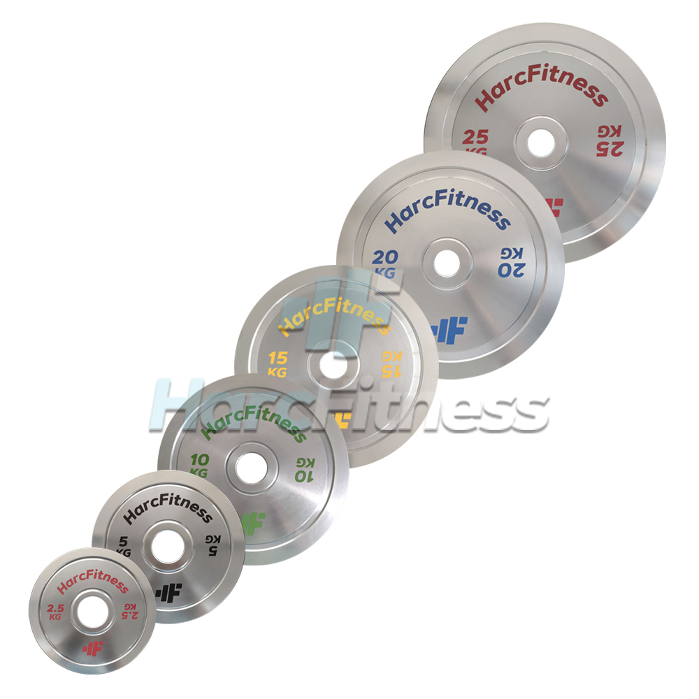 Kalibrisani čelični olimpijski tegovi set 2.5-25kg